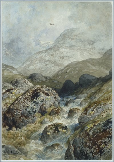 Fishing in the Mountains by Gustave Dore